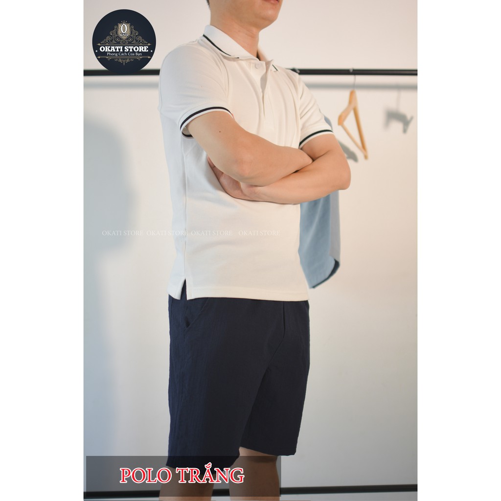 Áo Polo nam trơn , áo phông nam có cổ chất cá sấu POLO PLC001 | BigBuy360 - bigbuy360.vn