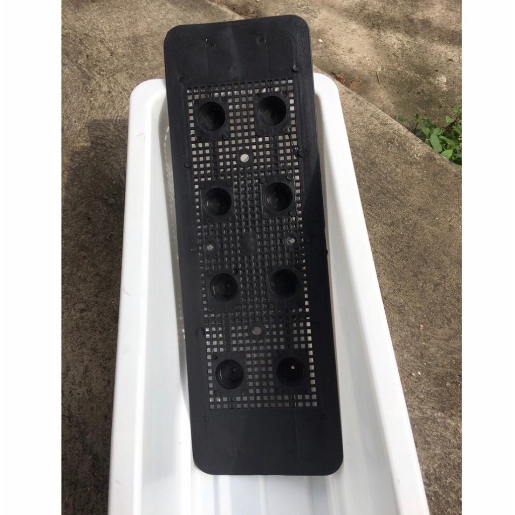 Chậu Nhựa Dài Thông Minh Trồng Hoa, Rau, Cây Cảnh -  Bền Đẹp - Size 48x20x16cm