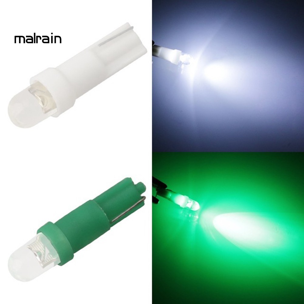 Bộ 20 Đèn Led T5 12v 1 Bóng Cho Xe Hơi