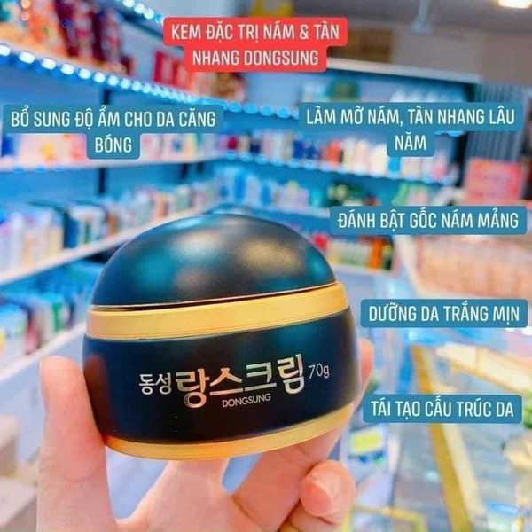 Kem nám và serum DONGSUNG