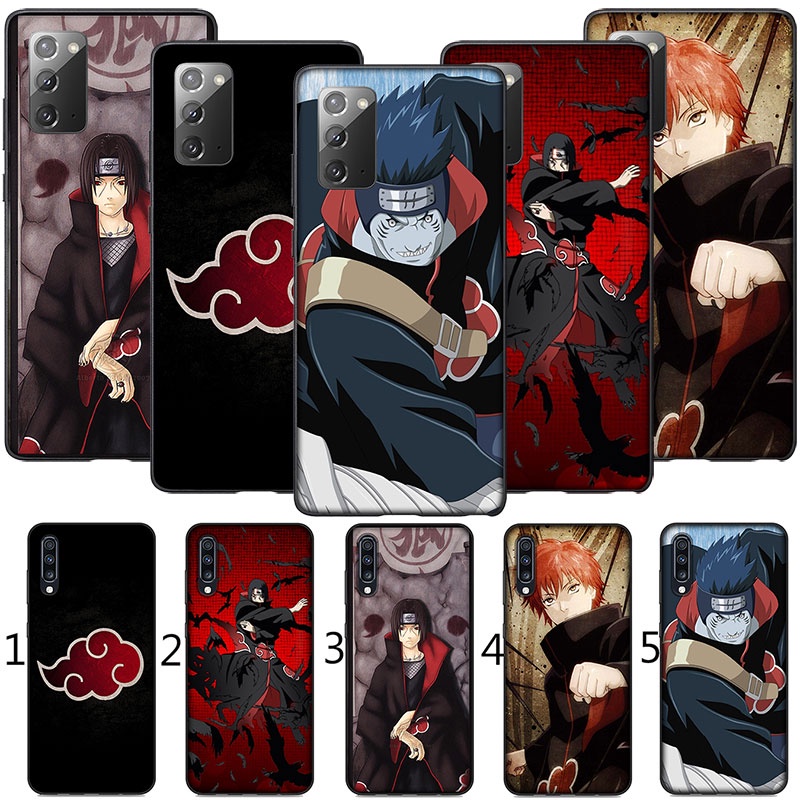 Ốp Điện Thoại Dẻo Họa Tiết Hoạt Hình Naruto Akatsuki Sasuke Cho iPhone XR X Xs Max 7 8 6s 6 Plus 7 + 8 + 5 5s SE 2020 MN18