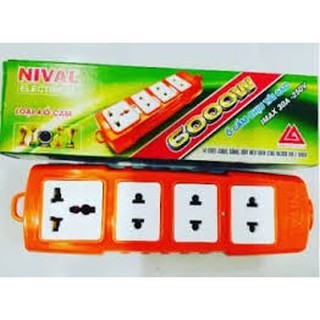 Ổ Cắm 2,3,4 Lỗ Chịu Tải Công Suất Cao 6000W NIVAL