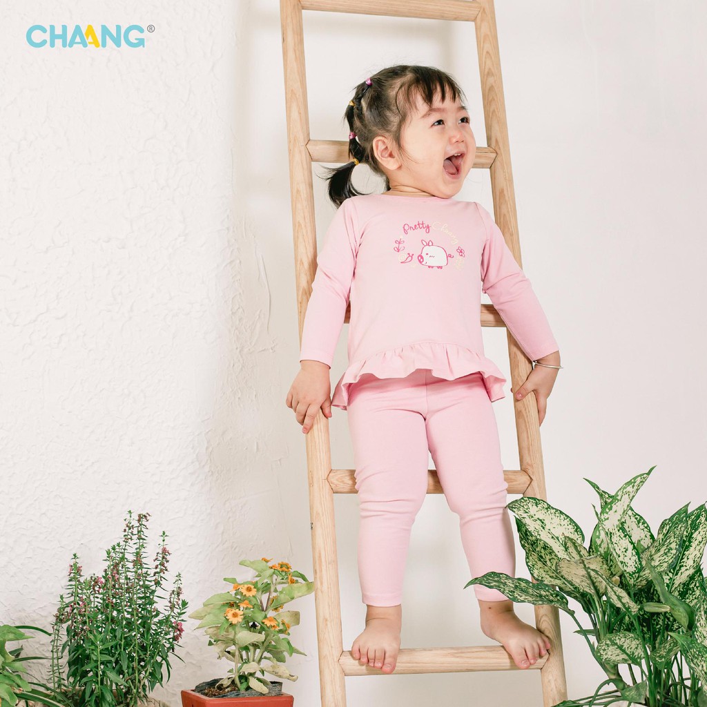 [CHÍNH HÃNG] Bộ áo dài tay quần dài trẻ em Garden Chaang