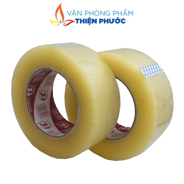 Băng keo trong 200yads 4.8cm  dán thùng Độ dính 45 THIỆN PHƯỚC