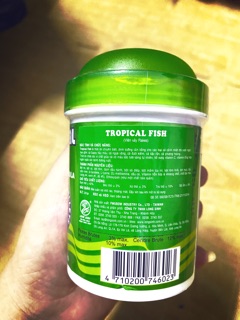CÁM CÁ ALI TROPICAL FISH 75gr (hạt ~ 3mm)