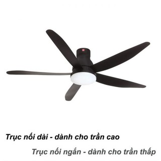 QUẠT TRẦN KDK U60FW-BK (ĐEN)