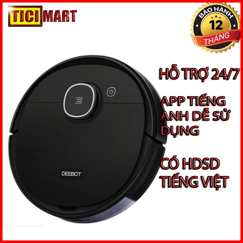 Ecovacs DEEBOT T5 HERO | T5 POWER Robot Hút Bụi - lau nhà - Hàng mới 100% Full Box - Giá tốt nhất
