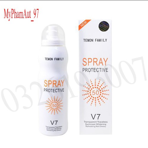 Xịt chống nắng hàn quốc sun screen v7_HÀN QUỐC