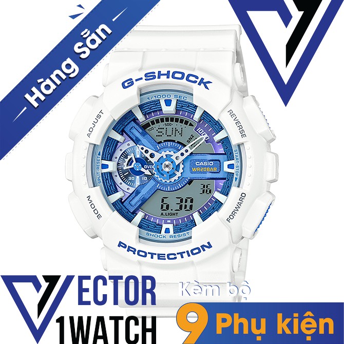 Đồng hồ thể thao nam nữ G-Shock GA-110WB-7A Full phụ kiện