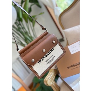 Túi Đeo Chéo Burberry Phong Cách Thể Thao Sang Trọng Thời Trang Cho Nam Nữ