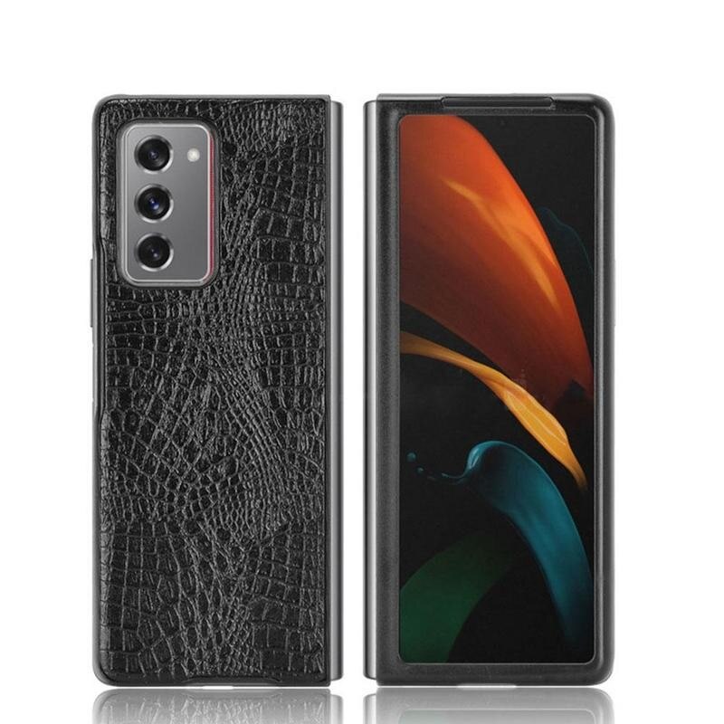 ốp lưng samsung Da Pu Họa Tiết Da Cá Sấu Chống Sốc Cho Samsung Galaxy Z Fold 2