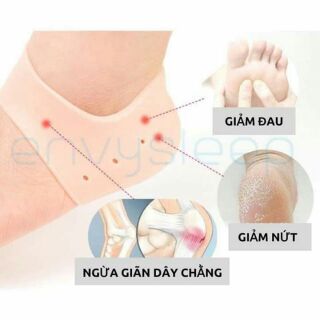 Bịt gót chân silicone