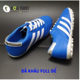 Giày bóng đá phủi 3 sọc khâu full đế, hàng tận xưởng