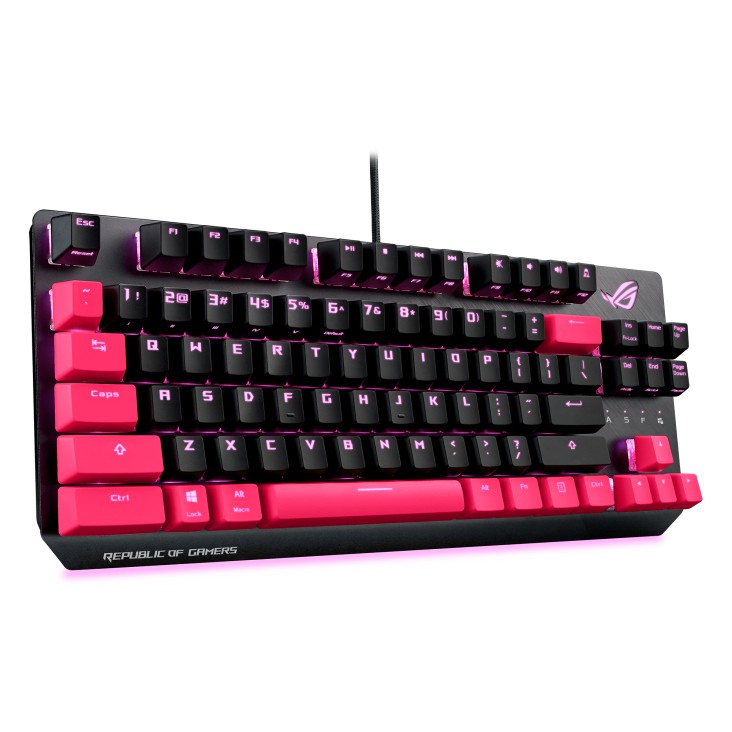 [Mã 2404EL10K giảm 10K đơn 20K] Bàn phím Asus ROG Strix Scope TKL Electro Punk