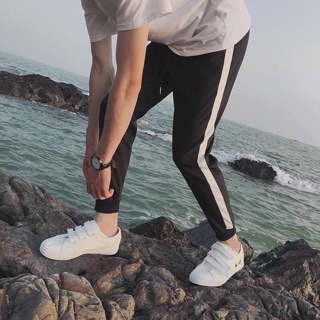Quần 1 line trắng