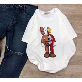 Áo thun trắng chú hề/ Áo thun KAWS hot