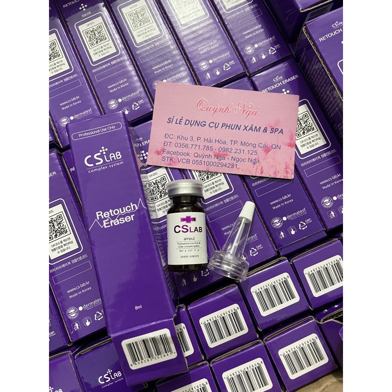 Dung dịch xoá xăm CSLAB(xoá tím)