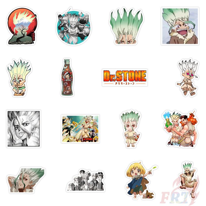 ❉ Dr.STONE - Series 02 Anime Ishigami Senkuu Stickers ❉ 50Pcs/Set Fashion DIY Waterproof Doodle Decals Stickers