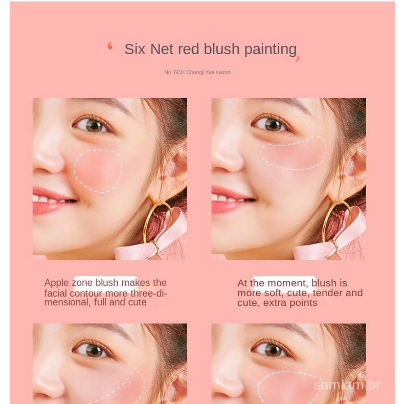 [Hàng mới về] Bảng phấn má hồng LAMEILA 5107 4 màu thời trang | BigBuy360 - bigbuy360.vn