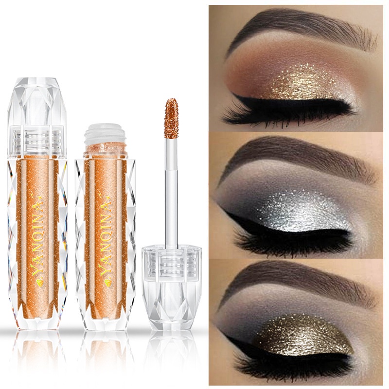 Phấn Mắt Dạng Lỏng Ánh Kim Tuyến Lấp Lánh Với 6 Màu Lựa Chọn