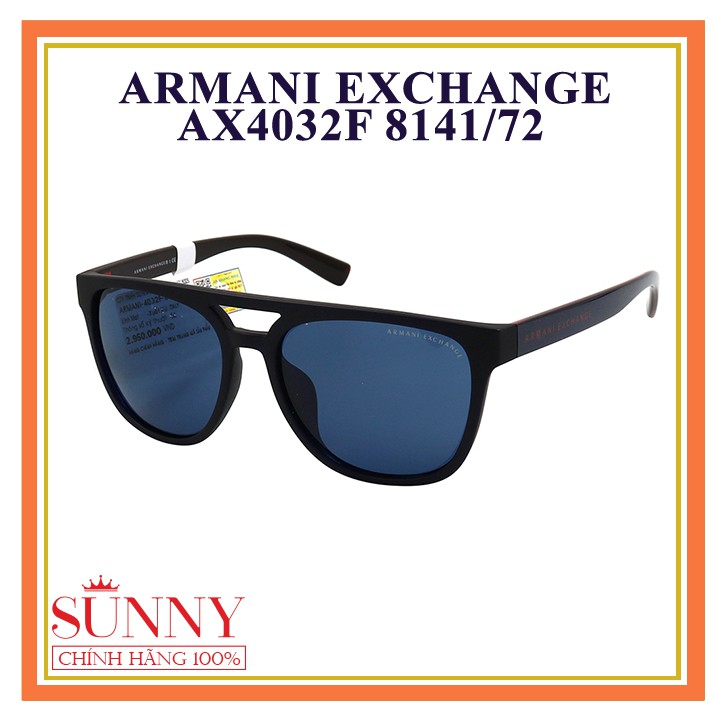 AX4032F 8141/72 - mắt kính Armani Exchange chính hãng, bảo hành toàn quốc