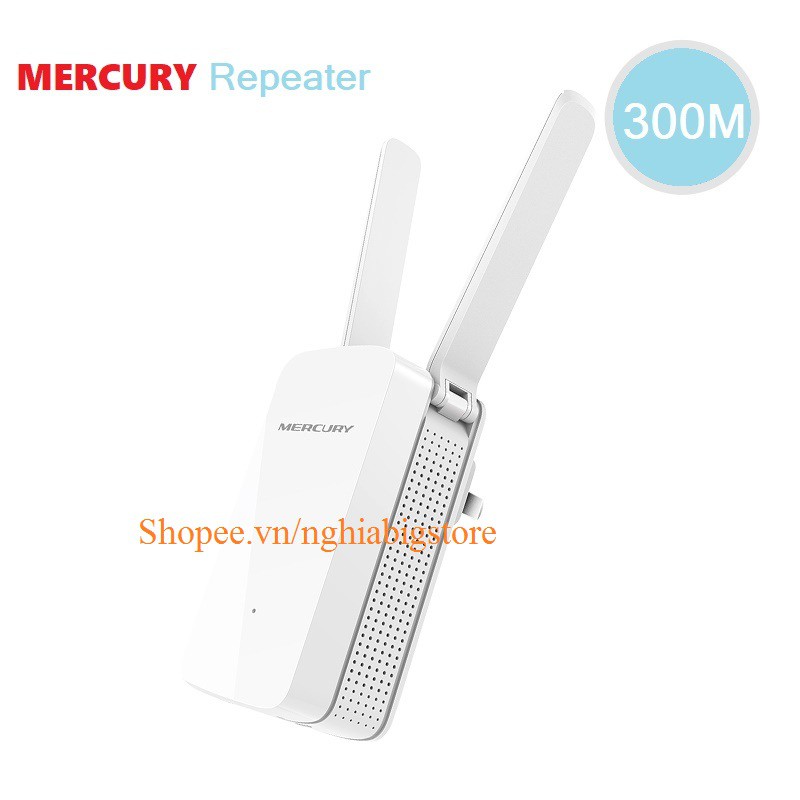 [Mã ELFLASH5 giảm 20K đơn 50K] Bộ Tiếp Sóng, Tăng Cường Và Khuếch Đại Wifi Mercury 300Mbps