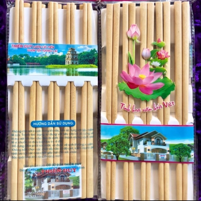Đũa gỗ thiên duy cao cấp