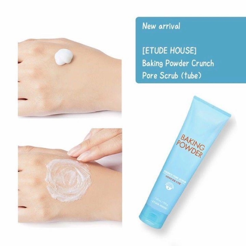 Tẩy tế bào chết và làm mát, sạch sâu Etude House Baking Powder Crunch Pore Scrub 200g