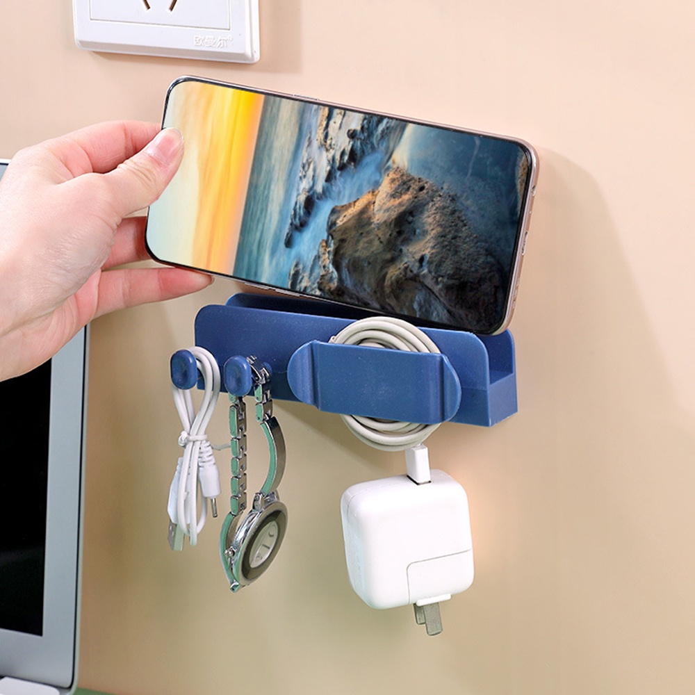 Móc Treo Đồ Gắn Tường Không Đục Lỗ Chống Nước Chống Bụi Họa Tiết Hoạt Hình Dễ Điều Chỉnh