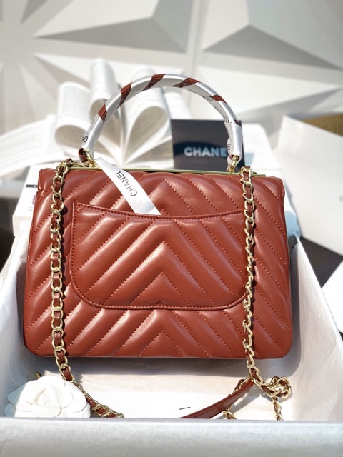 Túi xách cha...nel da thật