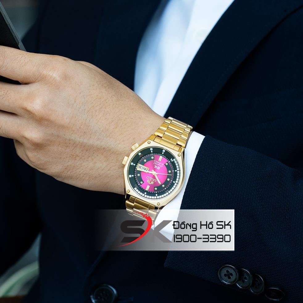 Đồng Hồ Cơ Nam Orient SK Mặt Lửa Automatic FEMAL002H9