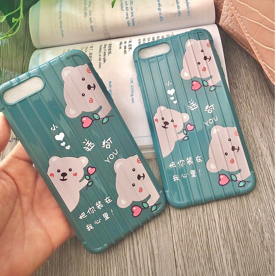 Ốp Lưng Iphone Vali Gân Nổi