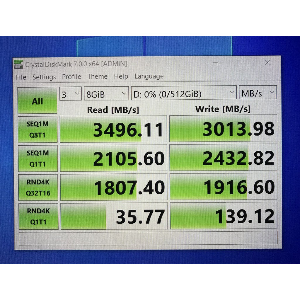 Ổ cứng SSD Samsung NVMe PM981a M.2 PCIe Gen3 x4 512GB - OEM 970 EVO Plus (MZ-VLB512B)