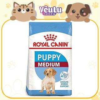 Thức Ăn Hạt Royal Canin Medium Puppy cho giống chó trung dưới 12 tháng tuổi - YêuLu Shop