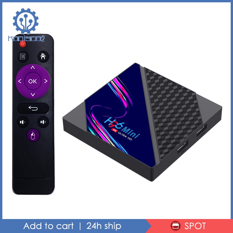 🆙Hàng sẵn sàng🆙Android 10.0 Smart Box RK3228A Chip 2.4G 5.0G WIFI 3D Smart Player