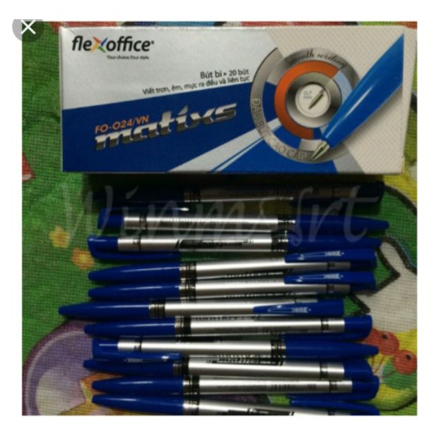 Combo 20 chiếc bút bi Thiên Long Fo-024 ngòi 0.7mm
