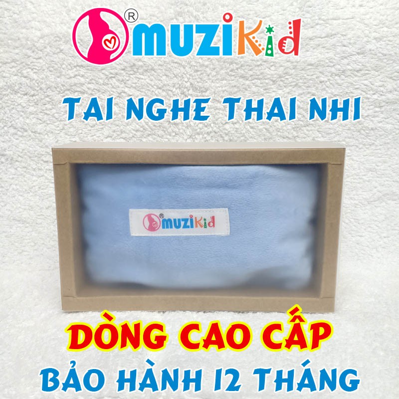 Tai nghe nhạc dành cho bà bầu cao cấp Muzikids - Tặng bộ chia tai nghe chuyên nghiệp