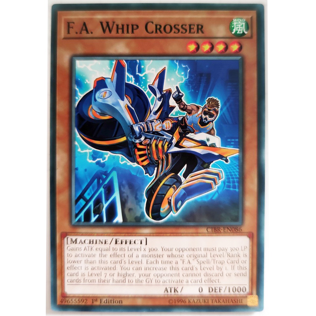 [Thẻ Yugioh] F.A. Whip Crosser |EN| Common
