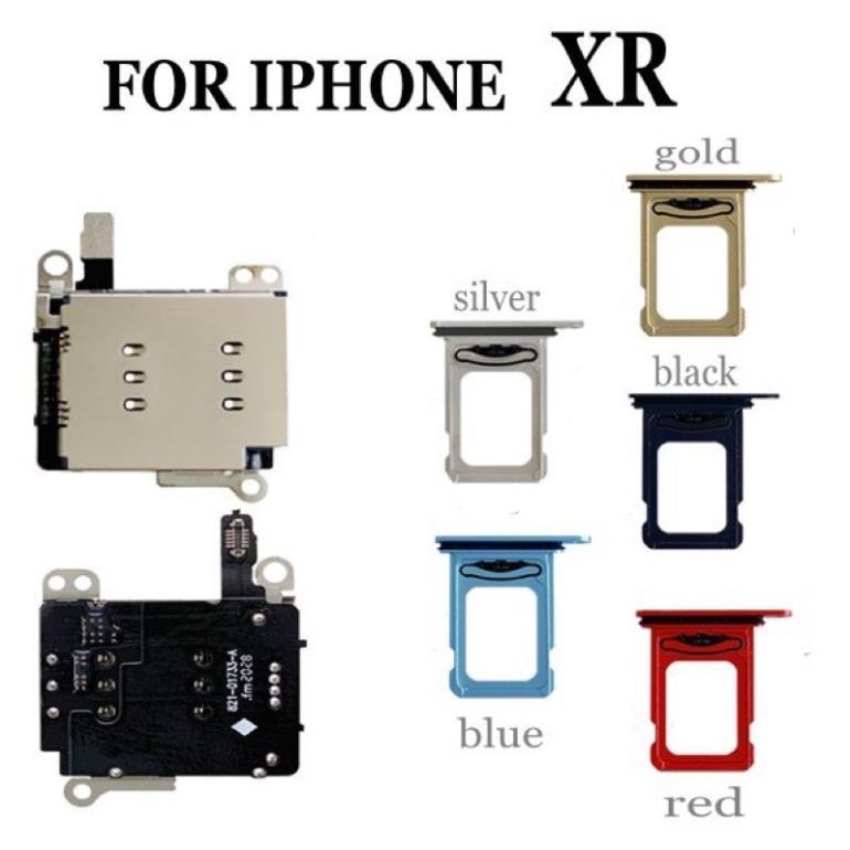 Khay sim độ 2 sim vật lý cho XR - 11 - 12 . BH 12 tháng