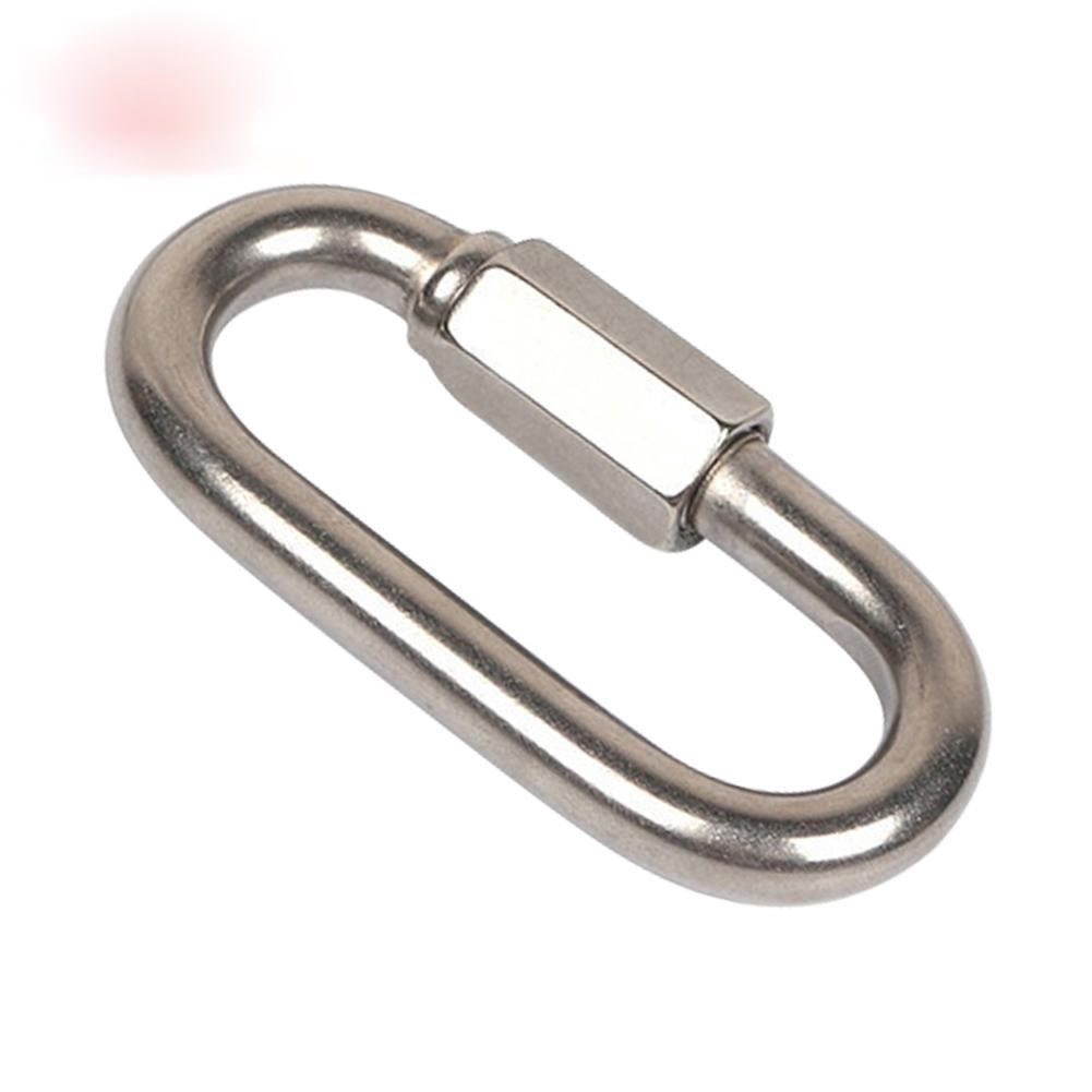 Móc khóa Mắt Xích Inox siêu chắc M4 (đường kính 4 milimet)