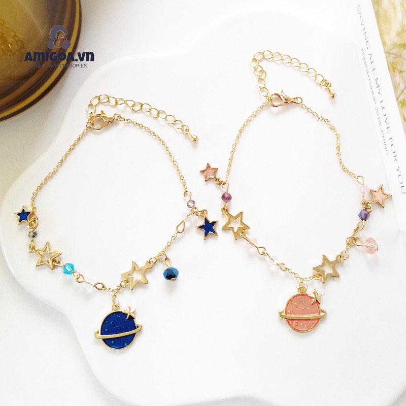 【amigoa.vn】Vòng Tay Pha Lê Đa Năng Hình Hành Tinh Ngôi Sao Mộng Mơ Đơn Giản Cho Nữ