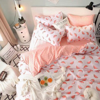 (Free ship) Bộ Chăn Ga Gối Cotton poly Nhập MÃ PLN126