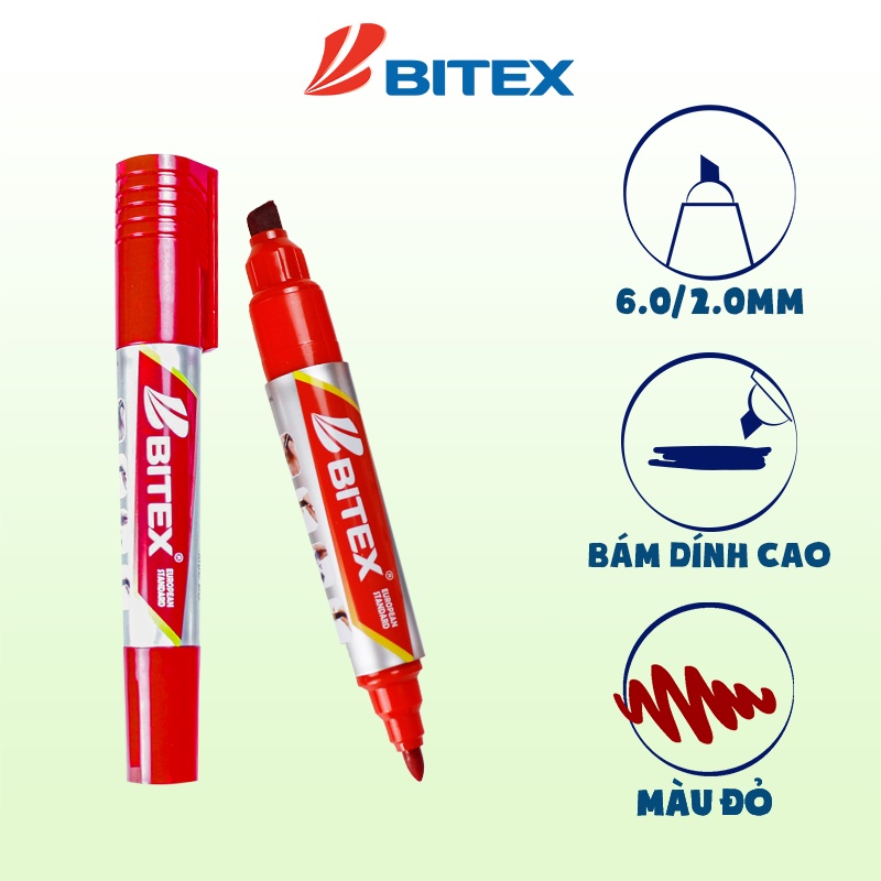 Bút lông dầu Bitex PM01 (2 cây)