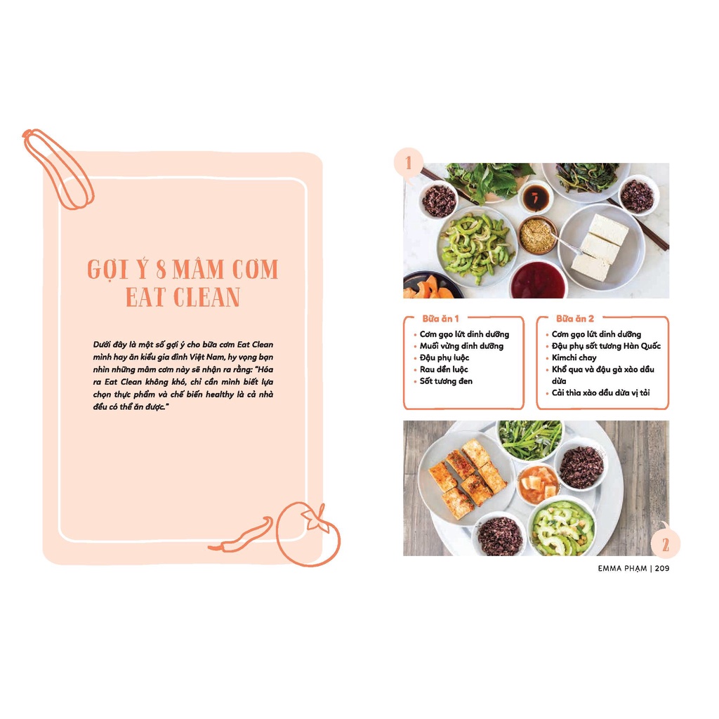 Sách Combo 2 Cuốn: Nước Ép Trị Liệu Và Chế Độ Ăn Theo Phương Pháp Cơ Thể Tự Chữa Lành + Eat Clean 2 - Ăn Sạch Sống Khoẻ