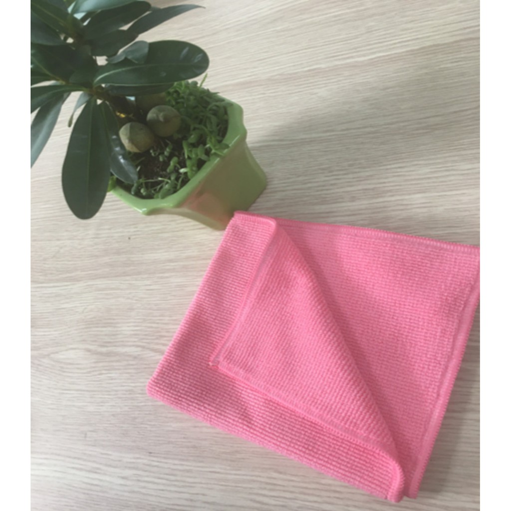 Set 5 Khăn lau ĐA NĂNG Microfiber 31x32 cm