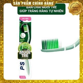 Bàn chải đánh răng p/s lông tơ siêu mềm muối tre