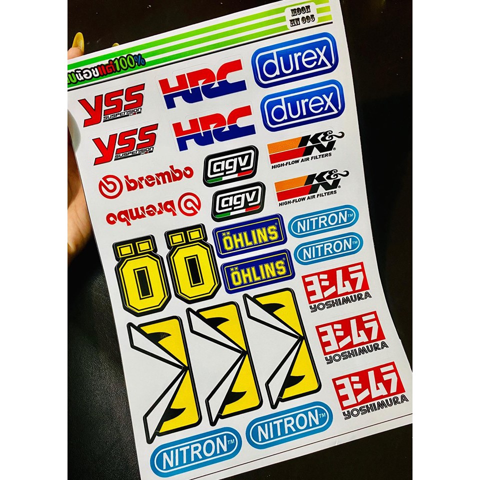 DDXM-V15/3-20-STICKER DÁN NÓN BẢO HIỂM, DÁN XE MÁY, ÔTÔ,... HÌNH DÁN TRANG TRÍ