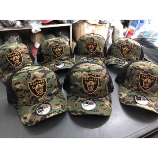 Nón kết lưới da lộn RAIDERS