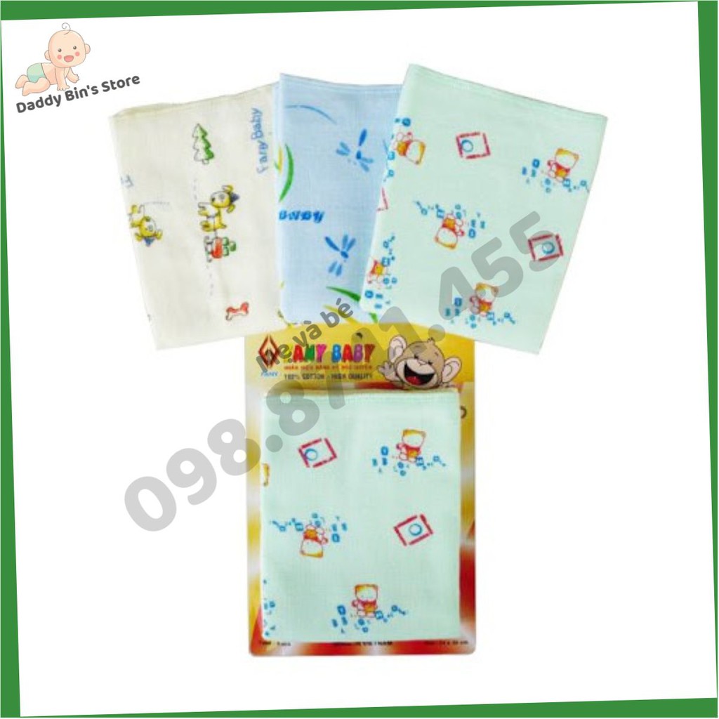 Khăn sữa Fany cao cấp 2 mặt - ́ 8c/vỉ