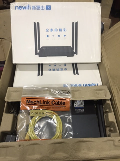 Bộ phát wifi Newifi 3 D2 hai băng tần 2.4GHz, 5.0GHz (1200Mbps), Đã Breed web. | BigBuy360 - bigbuy360.vn